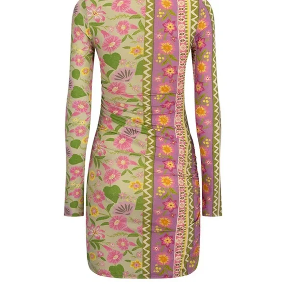 Spell Goldie Shimmer Mini Dress-Desert Rose NWT - Picture 3 of 7